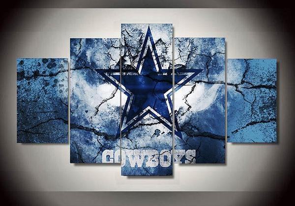Dallas Cowboys 4 Sport Leinwandbilder Kunstdrucke  