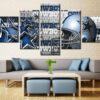 dallas cowboys 6 sport leinwandbilder – kunstdrucke football 6678