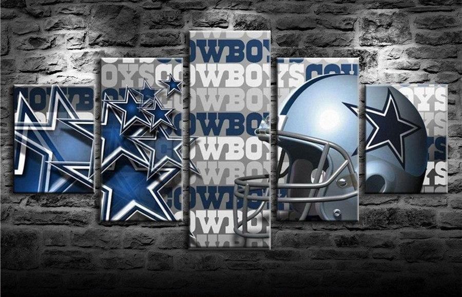 Dallas Cowboys Football Leinwandbilder Kunstdrucke Rahmen