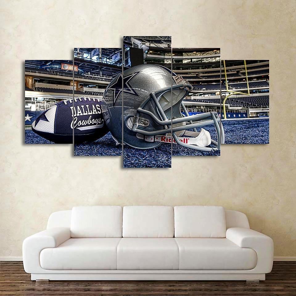 Dallas Cowboys Football Team Stadium Sport Leinwandbilder – Kunstdrucke Football
