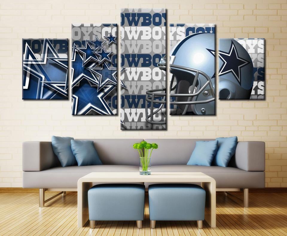 Dallas Cowboys Helm Fußball Leinwandbilder – Kunstdrucke Football
