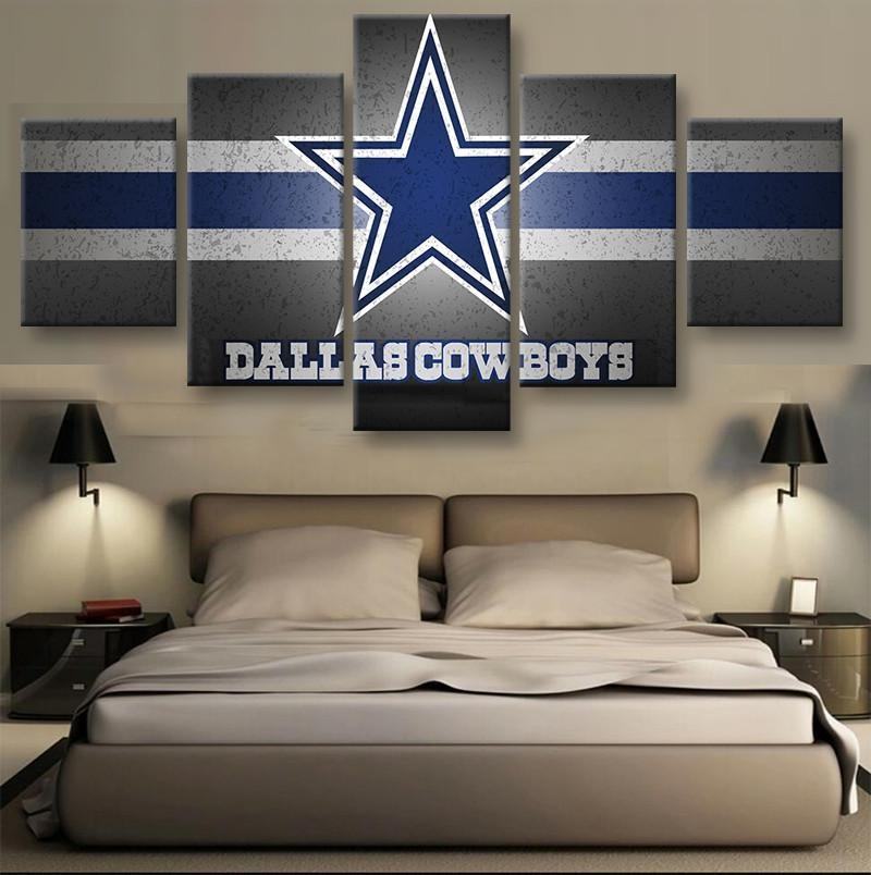 Dallas Cowboys Star Football Sport Leinwandbilder – Kunstdrucke Football