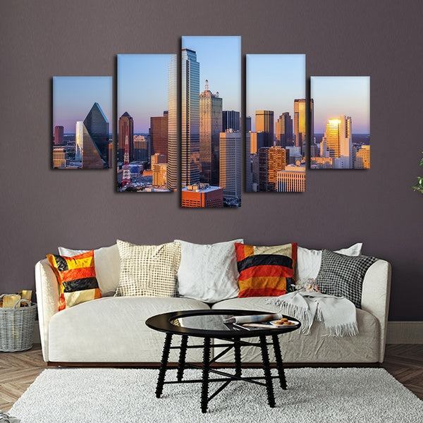 Dallas Leinwandbilder Kunstdrucke Rahmen