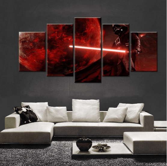 Darth Vader Anakin Skywalker Movie Leinwandbilder Kunstdrucke Rahmen