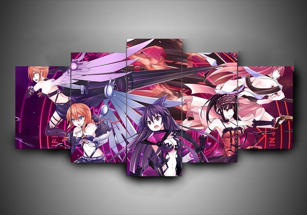 Date A Live Anime Leinwandbilder Kunstdrucke Rahmen