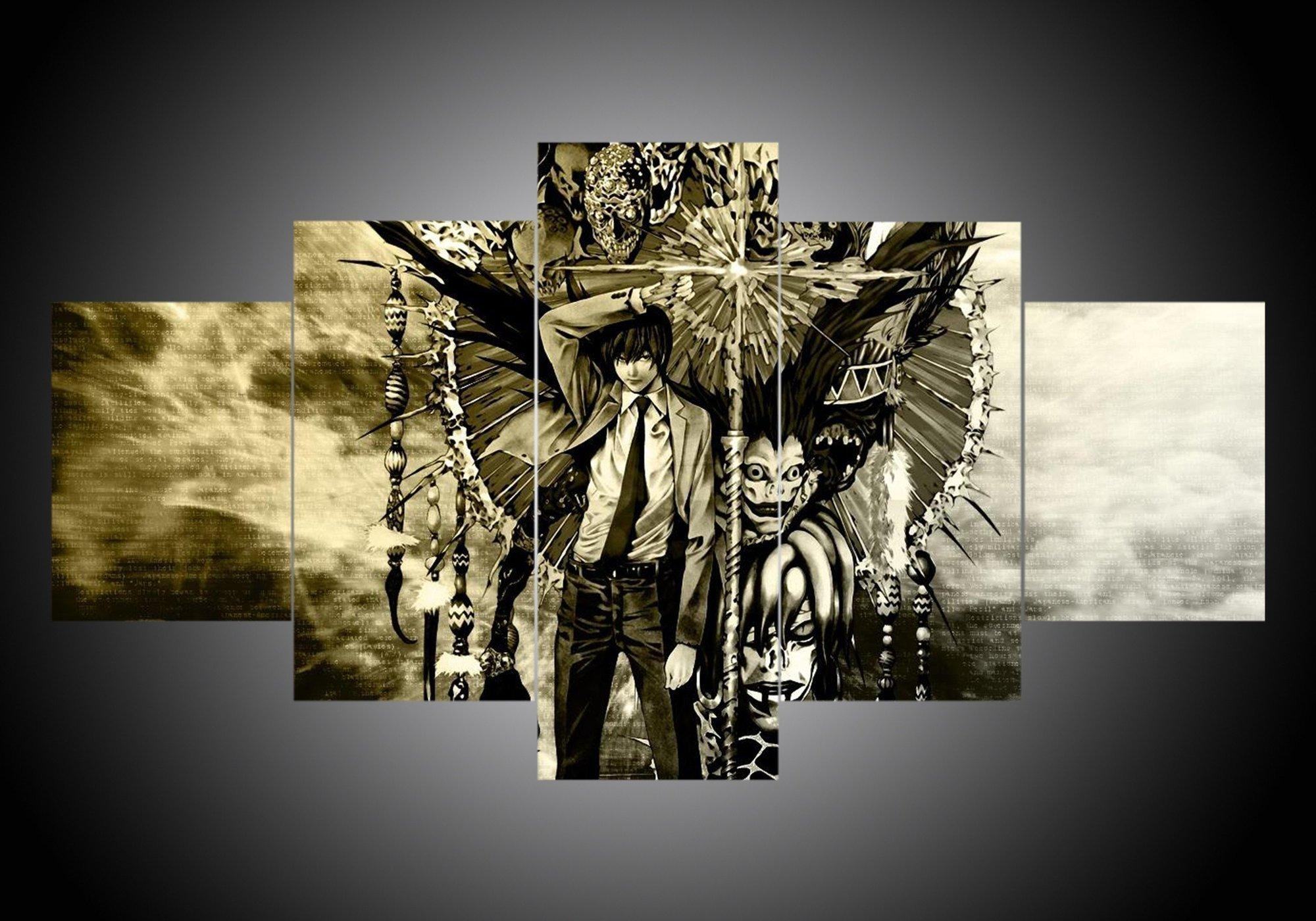 Death Note 1 Anime Leinwandbilder Kunstdrucke Rahmen