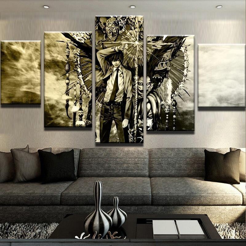 Death Note Art Anime Leinwandbilder Kunstdrucke Rahmen
