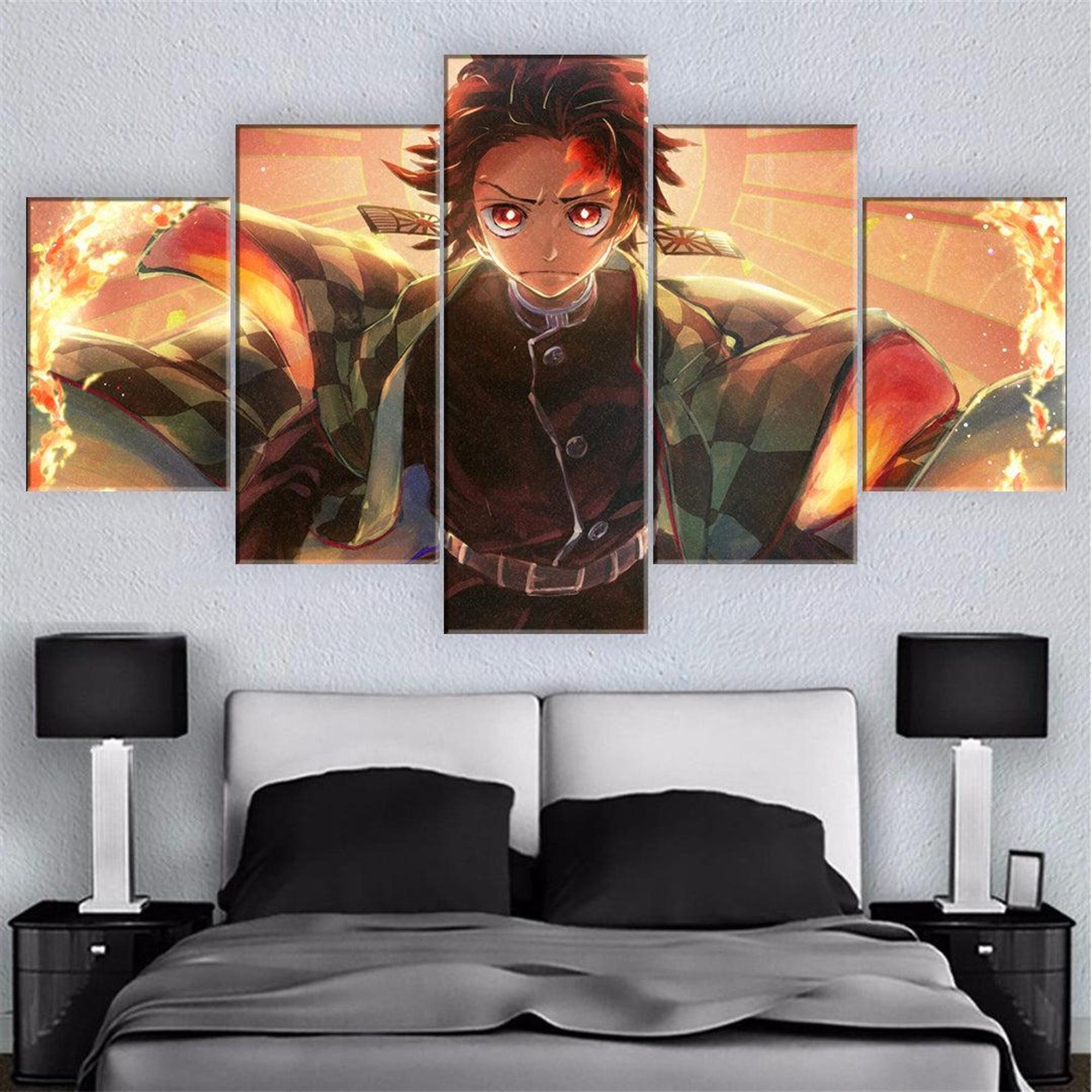 Demon Slayer Leinwandbilder – Hochwertige Bilder für Sammler