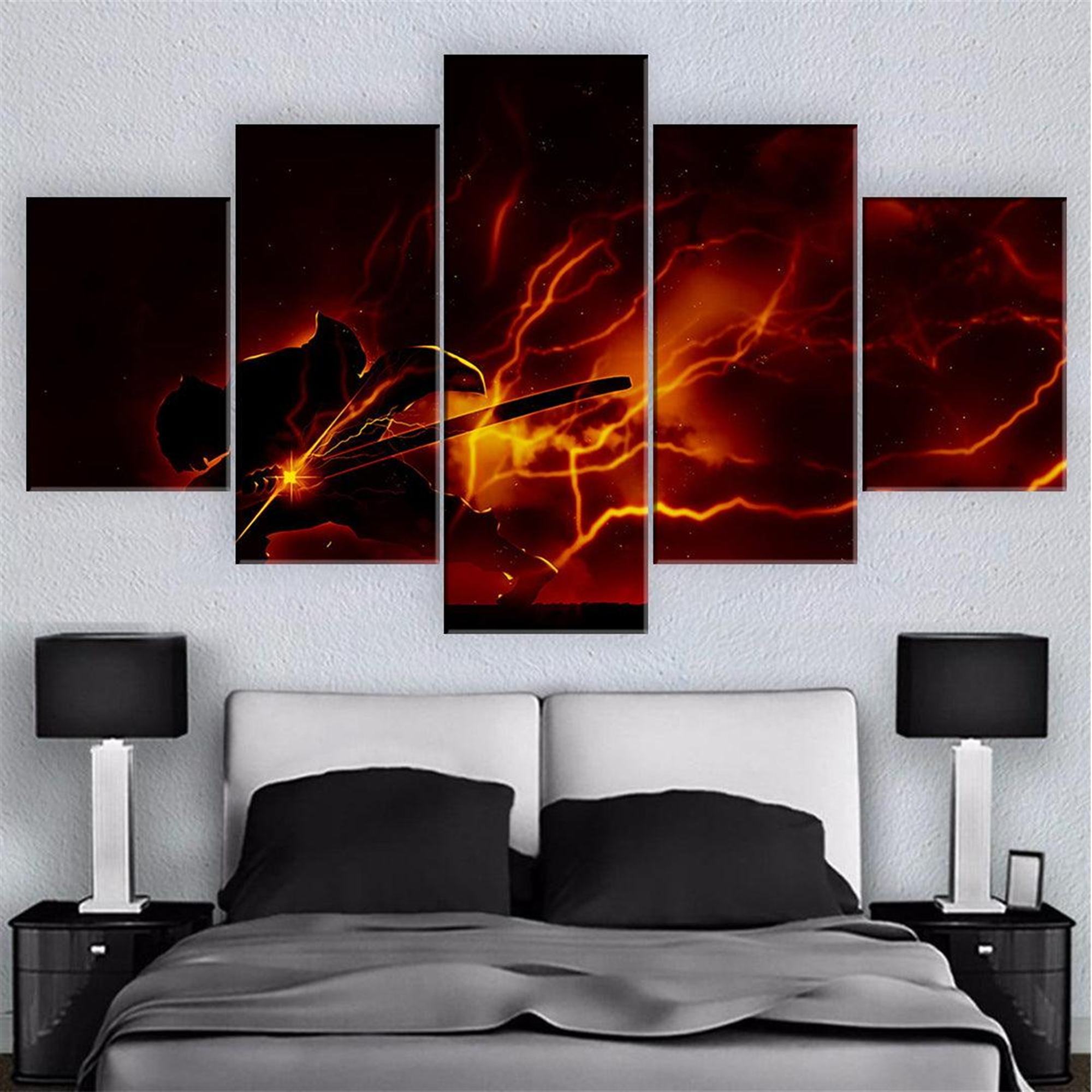 Demon Slayer Leinwandbilder – Hochwertige Kunst für Fans