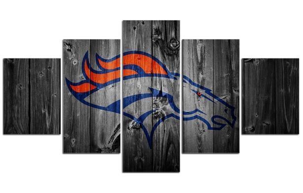 Denver Broncos NFL Sport Leinwandbilder – Kunstdrucke Football