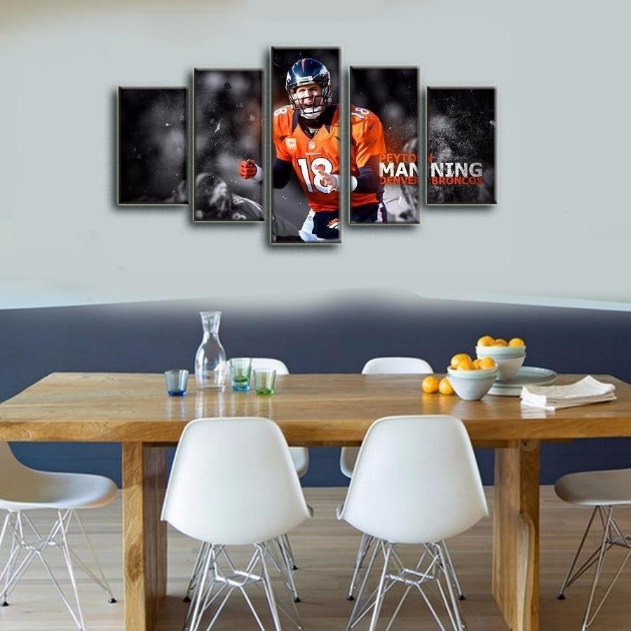 Denver Broncos Star Peyton Manning Football Leinwandbilder Kunstdrucke denver broncos star peyton manning football leinwandbilder kunstdrucke 8826