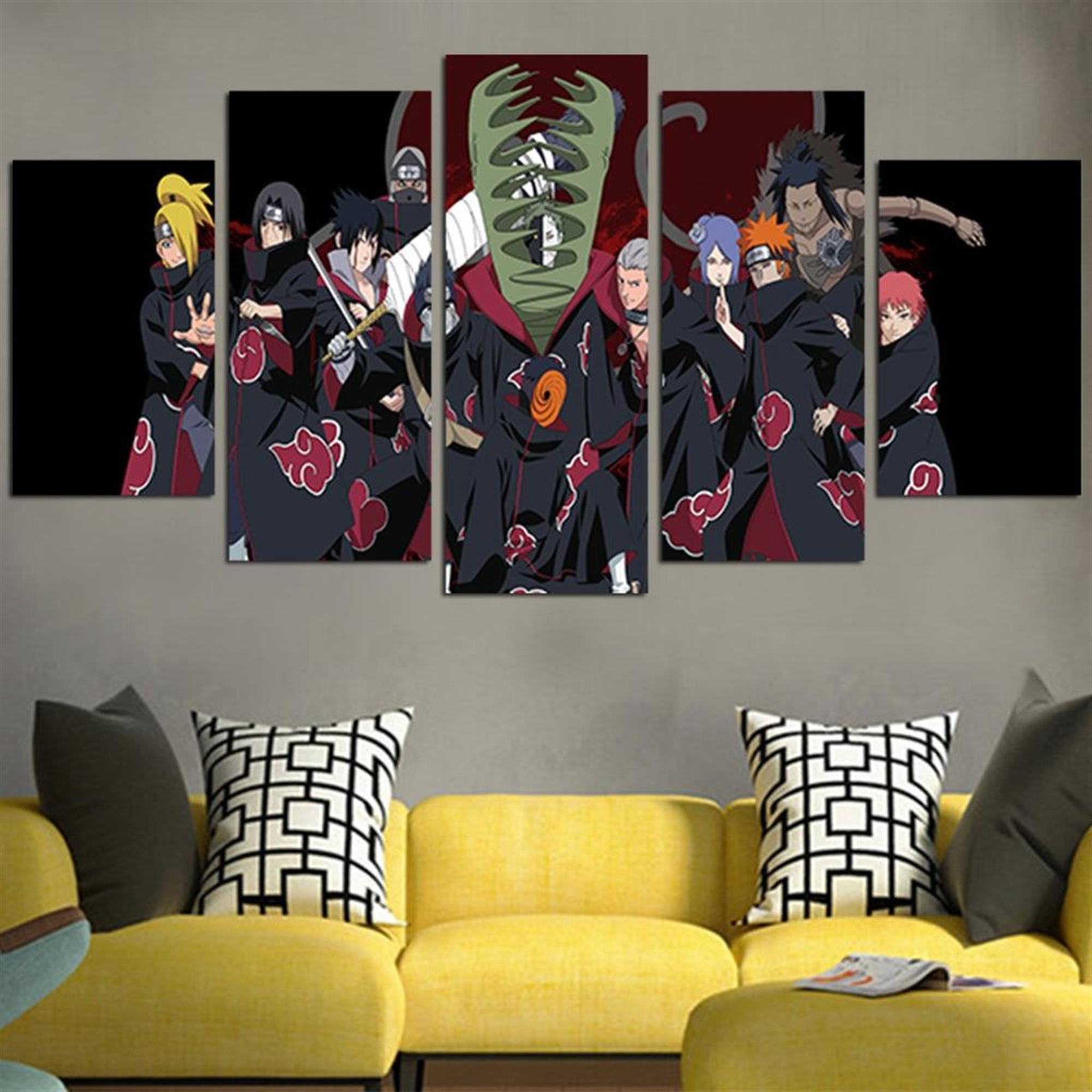 Der Akatsuki Naruto Leinwandbilder Kunstdrucke Rahmen