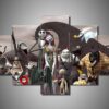 der albtraum vor weihnachten jack skellington 04 leinwandbilder kunstdrucke rahmen 5663