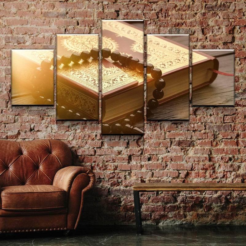 Der Koran Und Tasbeeh Leinwandbilder Kunstdrucke Rahmen