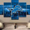 detroit lions 2 sport leinwandbilder – kunstdrucke football 7285