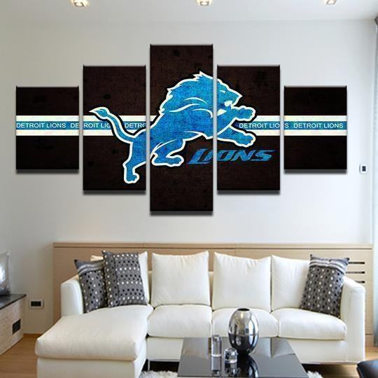 detroit lions 5 sport leinwandbilder kunstdrucke 1416