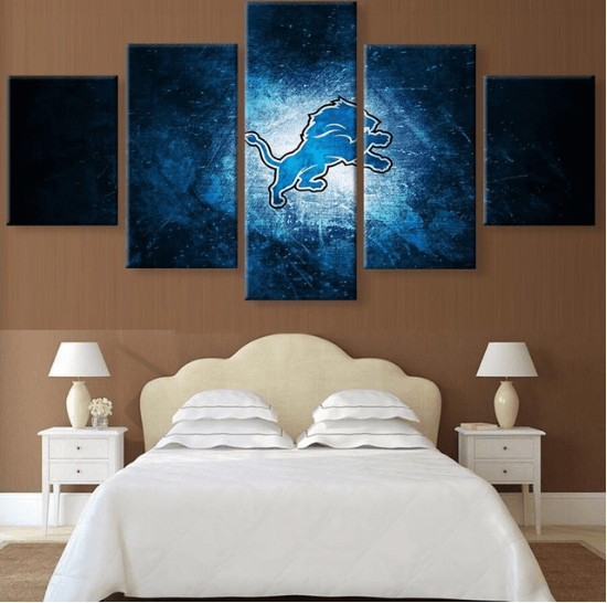Detroit Lions Poster Sport Leinwandbilder – Kunstdrucke Football