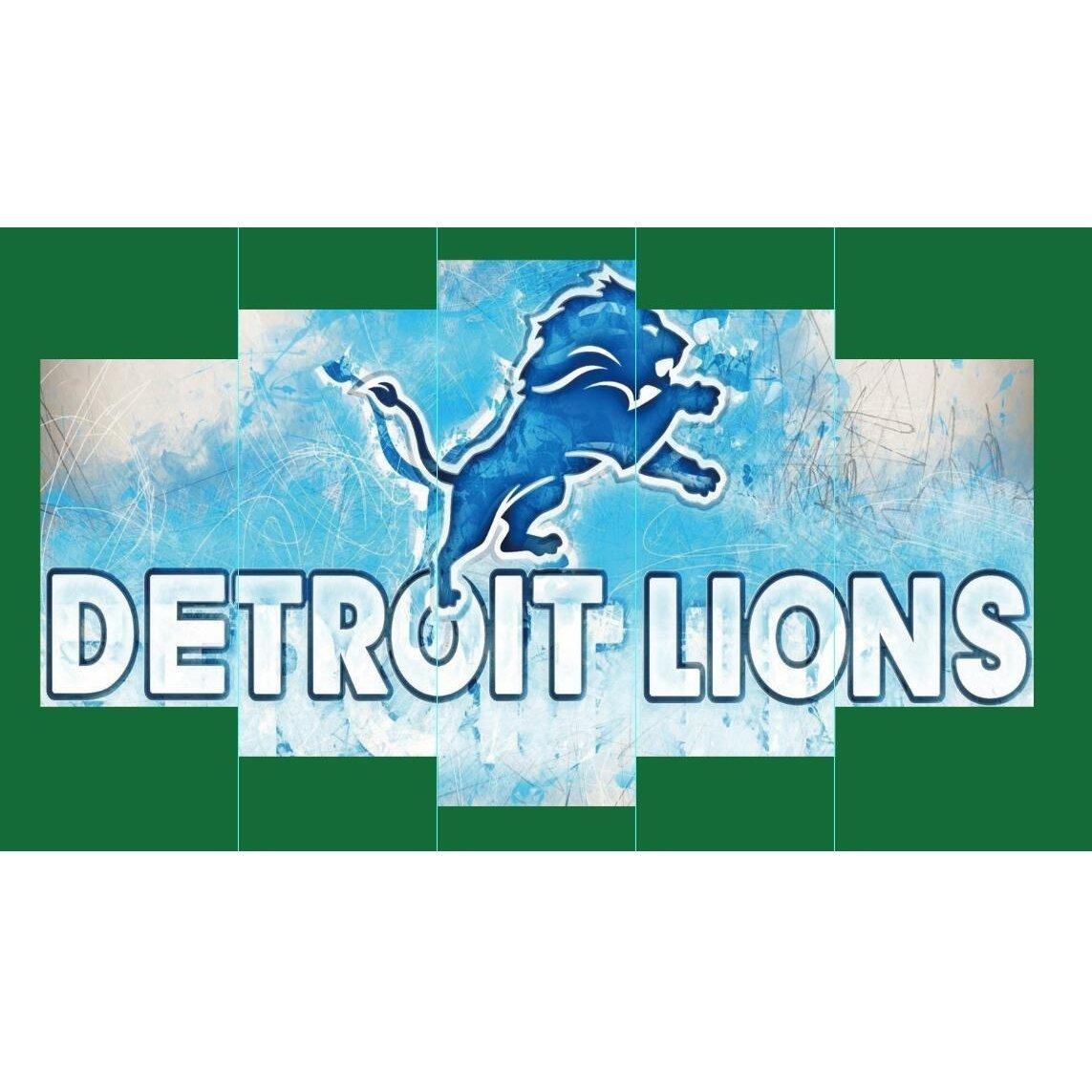 Detroit Lions Sport Leinwandbilder – Kunstdrucke Football