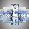 Detroit Lions Taylor Decker Sport Leinwandbilder Kunstdrucke detroit lions taylor decker sport leinwandbilder kunstdrucke 3393