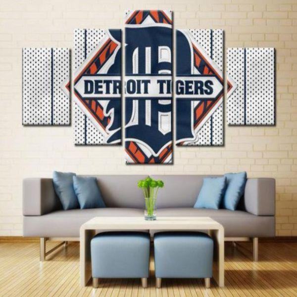 Detroit Tigers Baseball Sport Leinwandbilder – Kunstdrucke Baseball
