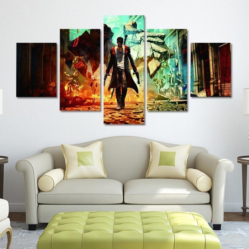 devil may cry dante gaming leinwandbilder kunstdrucke 2169