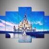 disney castle 2 cartoon leinwandbilder kunstdrucke 8388