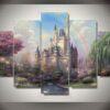 Disney Castle 4 Disney Leinwandbilder Kunstdrucke disney castle 4 disney leinwandbilder kunstdrucke 6554