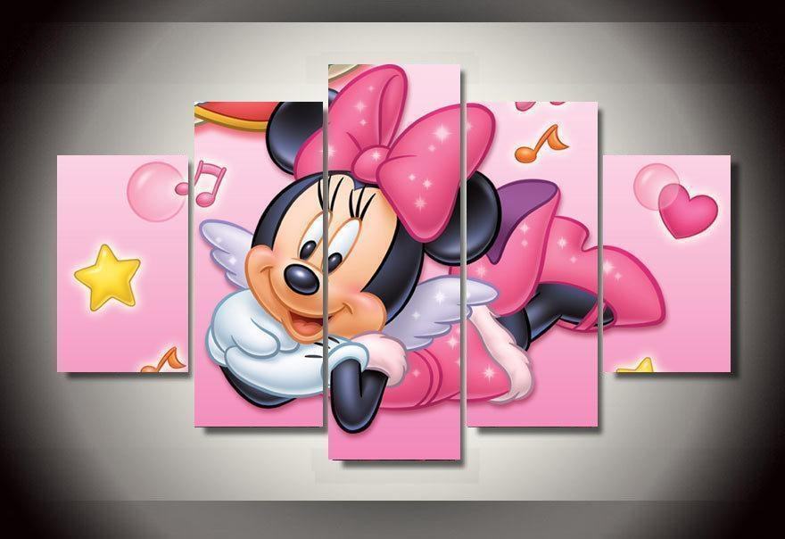 Disney Character Minnie Mouse Disney Leinwandbilder Kunstdrucke Rahmen