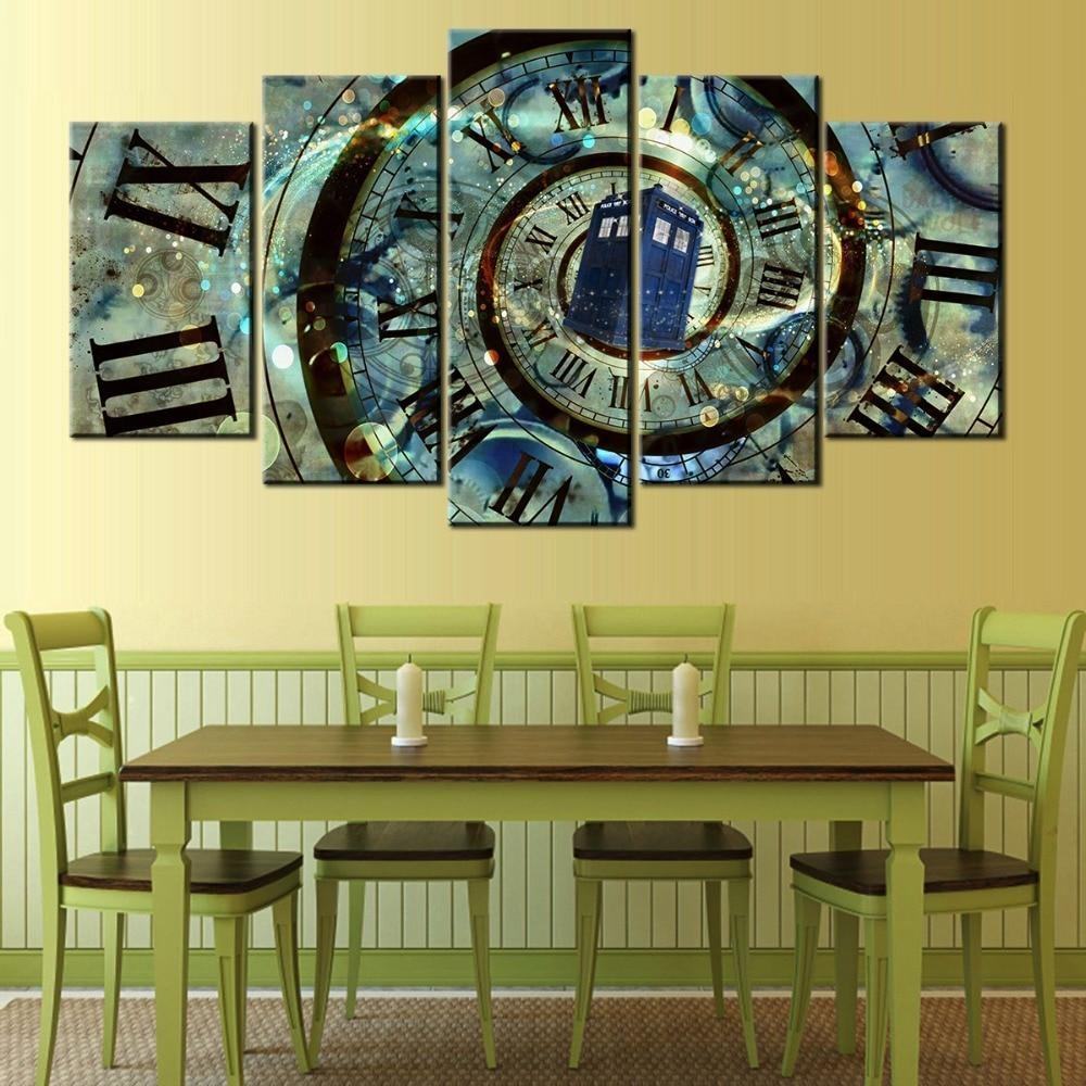 Doctor Who Tardis Time Machine Movie Leinwandbilder Kunstdrucke Rahmen