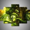 dragon 13 abstract animal leinwandbilder kunstdrucke 2288
