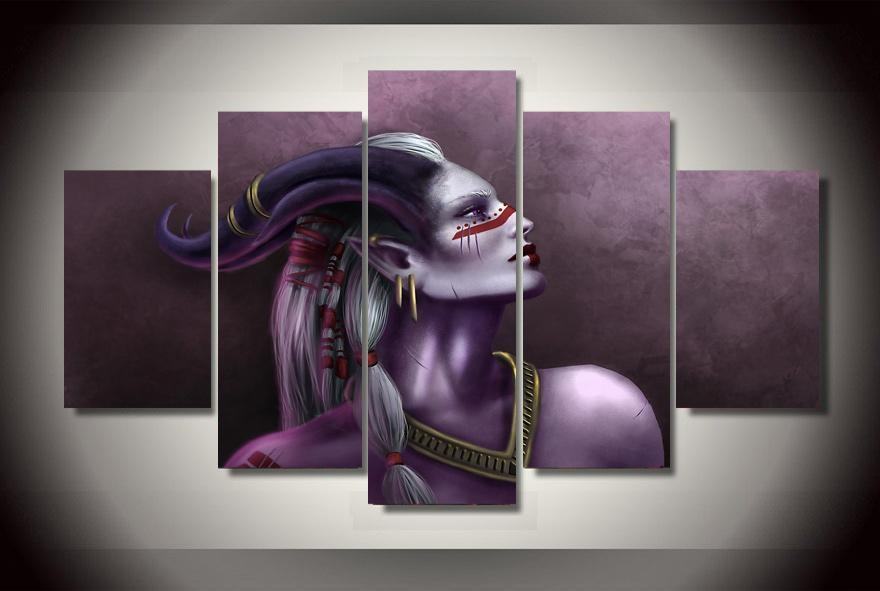 Dragon Age Inquisition Abstract Leinwandbilder Kunstdrucke  