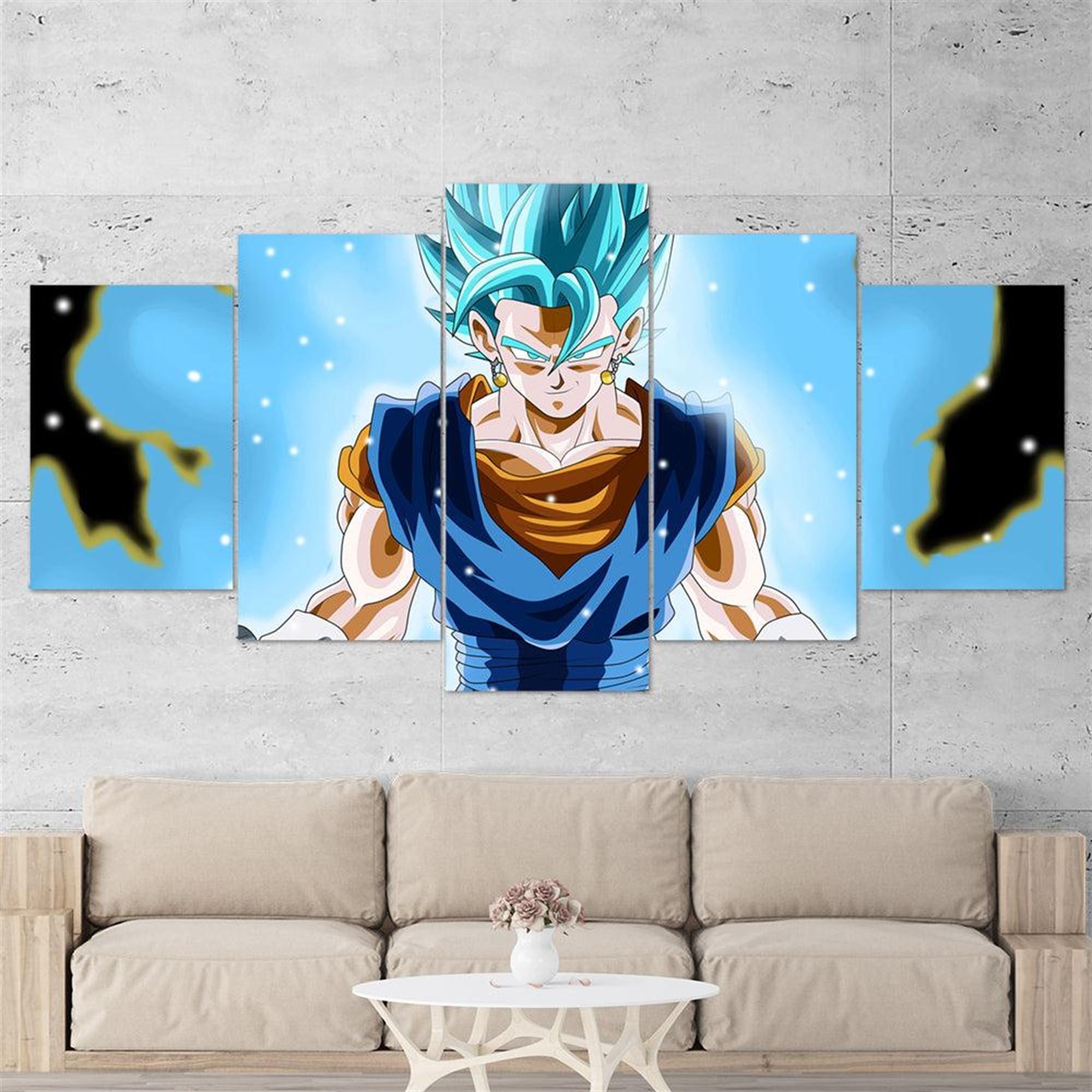 Dragon Ball 03: Vegetto – Anime Leinwandbilder Kunstdrucke