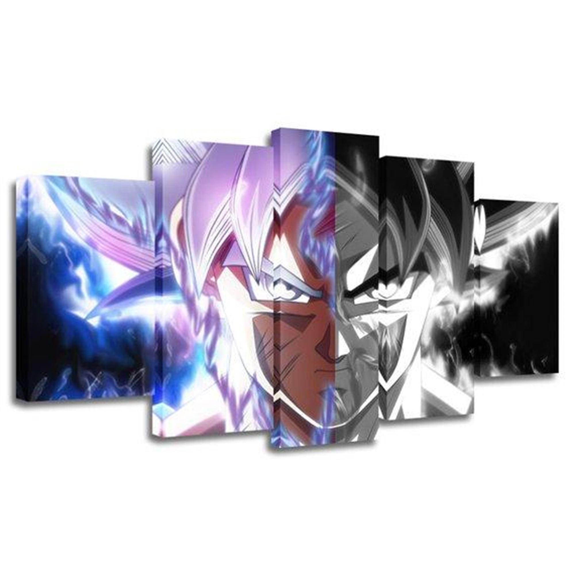 Dragon Ball Goku Ultra Instinkt: Anime Leinwandbilder Kunstdrucke