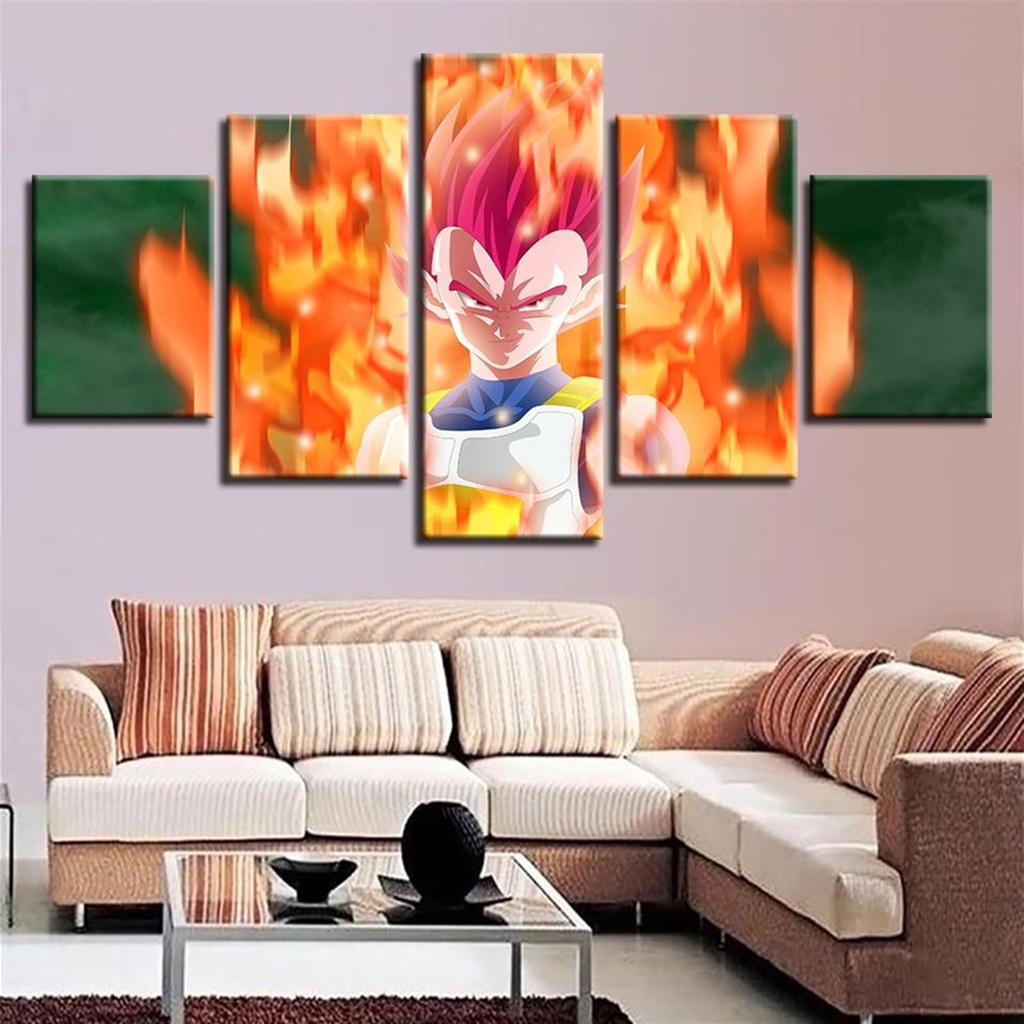 Dragon Ball Mädchen Und Goku: Anime Leinwandbilder Kunstdrucke