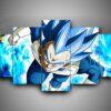 dragon ball super vegeta saiyan blue anime leinwandbilder kunstdrucke mit rahmen 6878