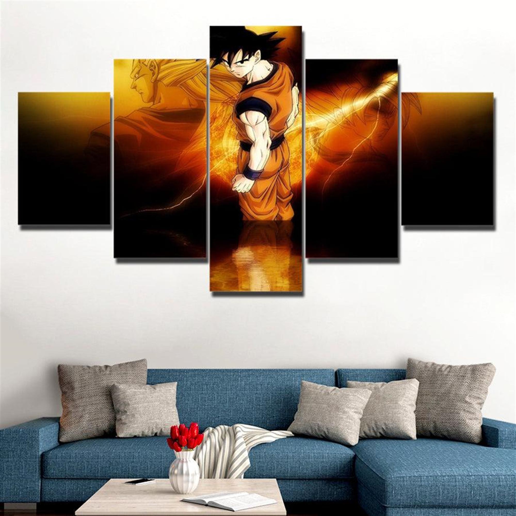 Dragon Ball Z Leinwandbilder Kunstdrucke Rahmen -  14