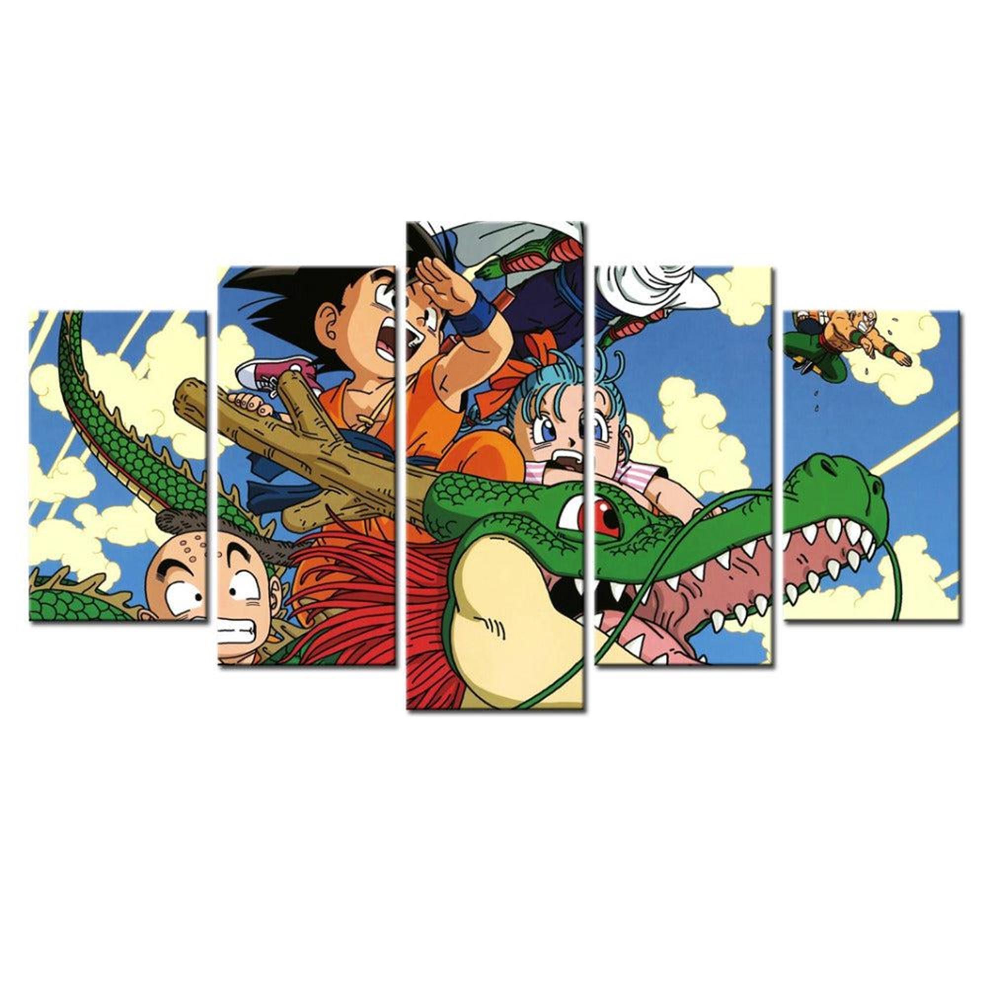 Dragon Ball Z Leinwandbilder Kunstdrucke Rahmen -  17