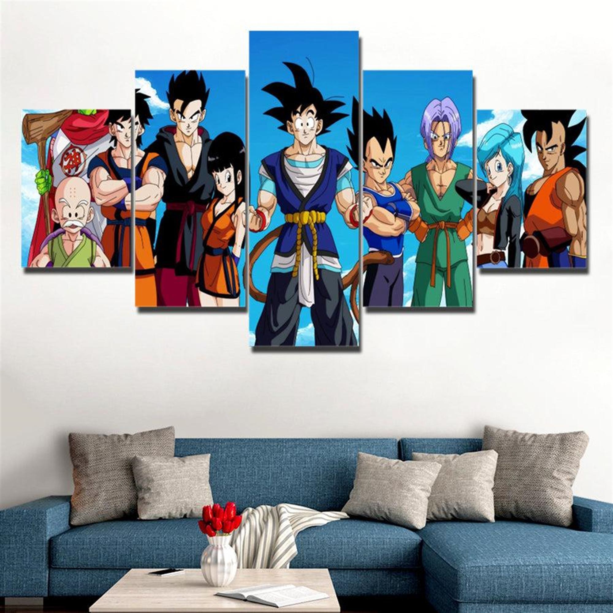 Dragon Ball Z Leinwandbilder Kunstdrucke Rahmen -  18