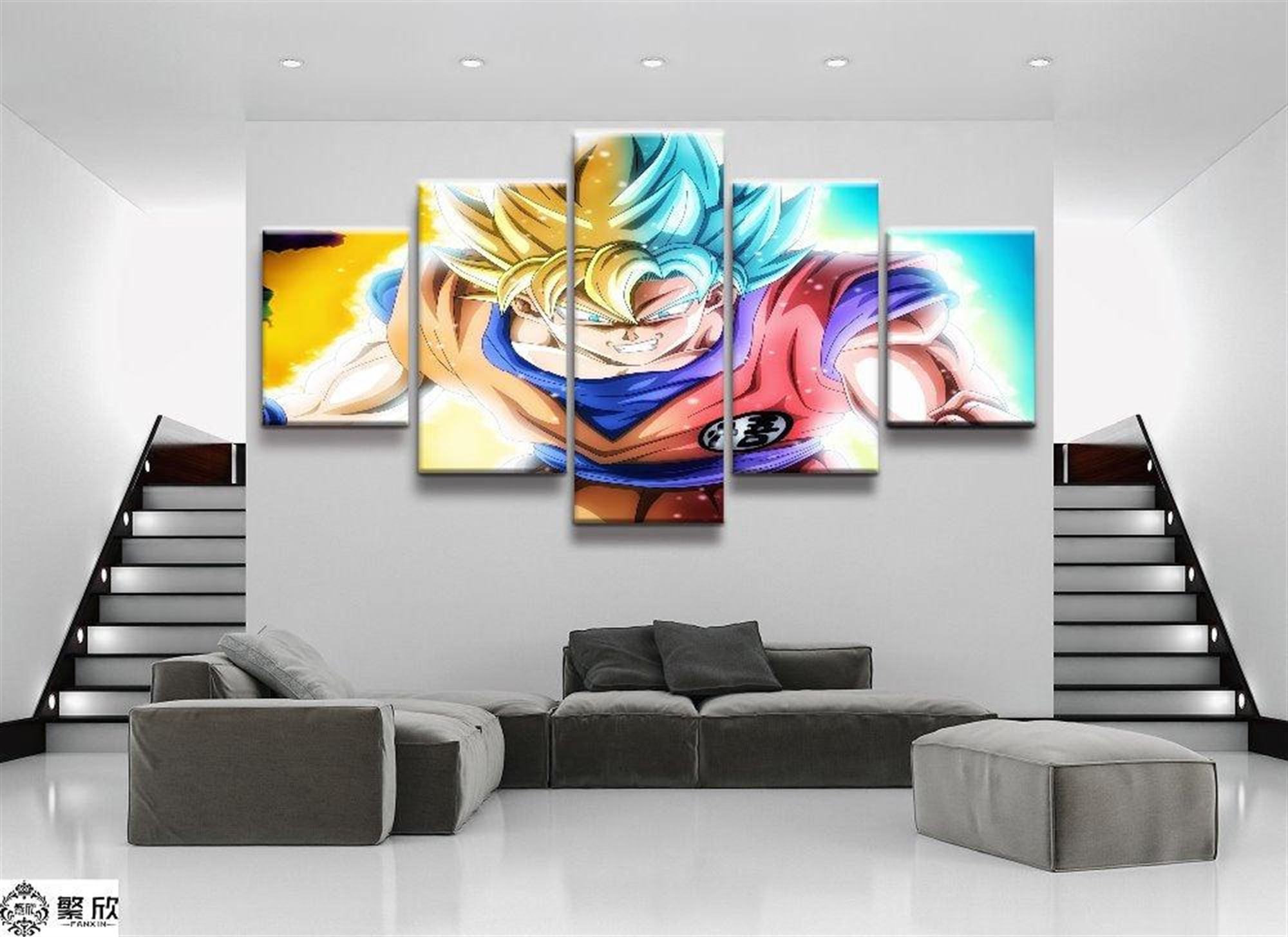 Dragon Ball Z Leinwandbilder Kunstdrucke Rahmen -  19