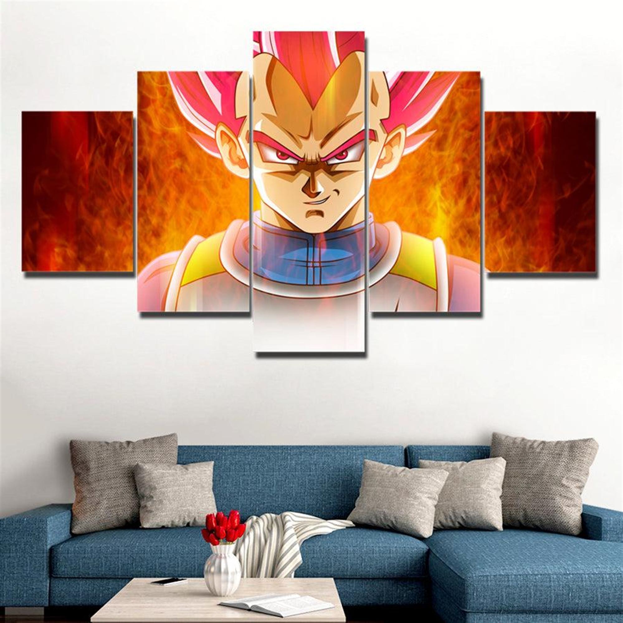 dragon ball z shenrons wunsch anime leinwandbilder kunstdrucke mit rahmen 1482