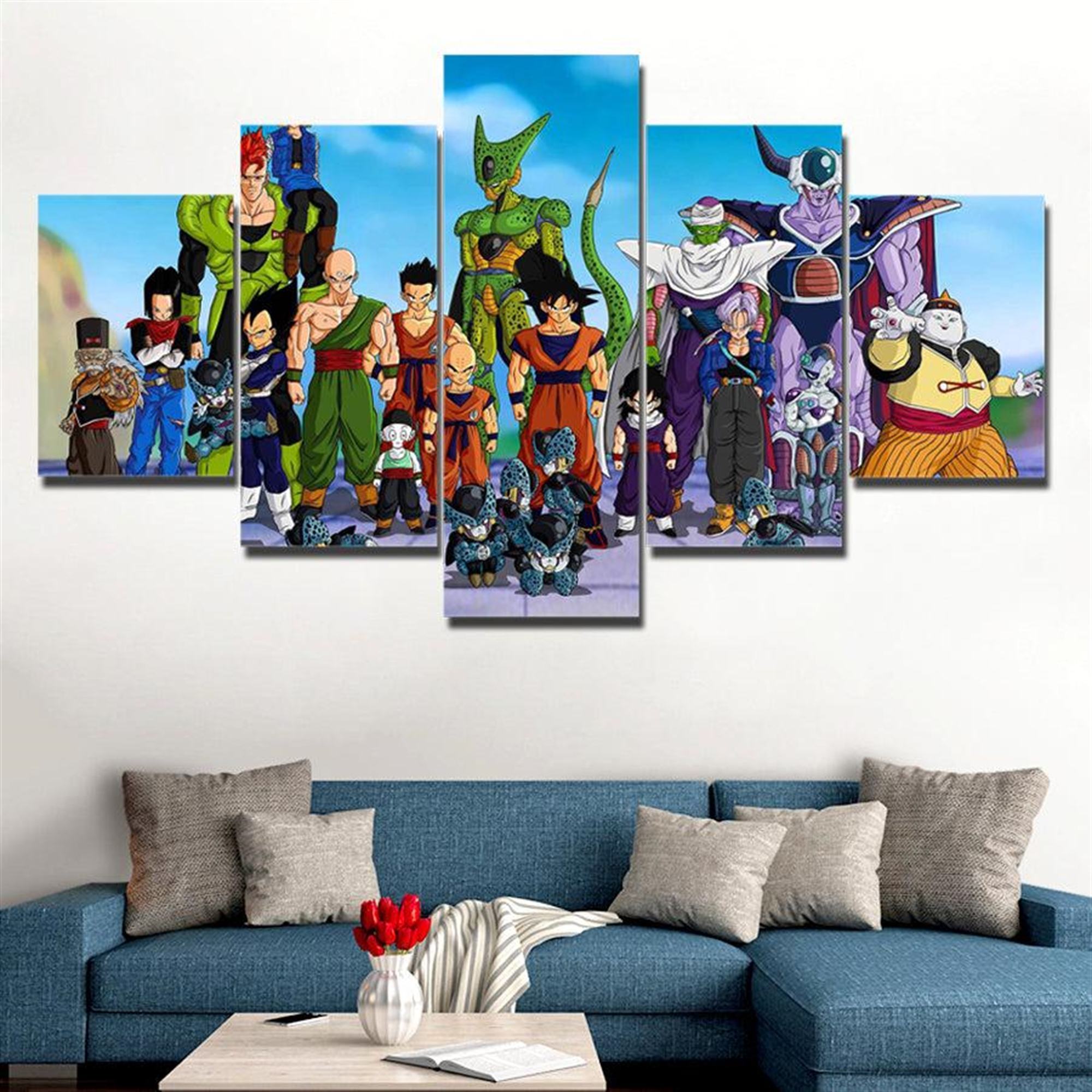 Dragon Ball Z Vegeta Dragon Ball Super: Anime Leinwandbilder Kunstdrucke Mit Rahmen