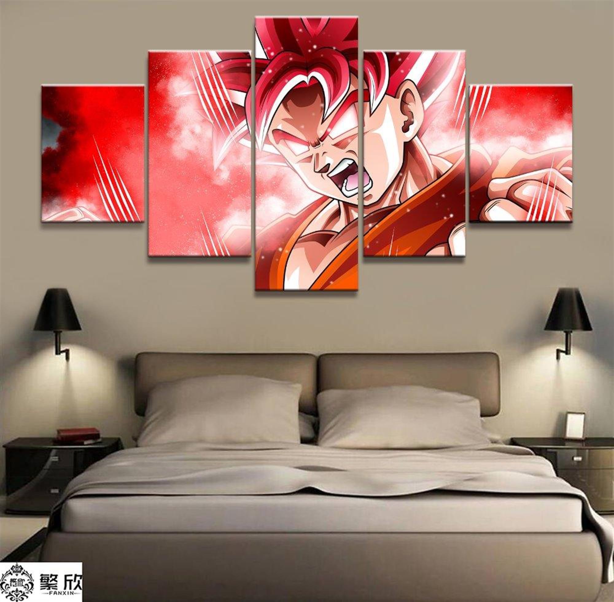 Dragon Balls Film: Leinwandbilder Kunstdrucke Mit Rahmen