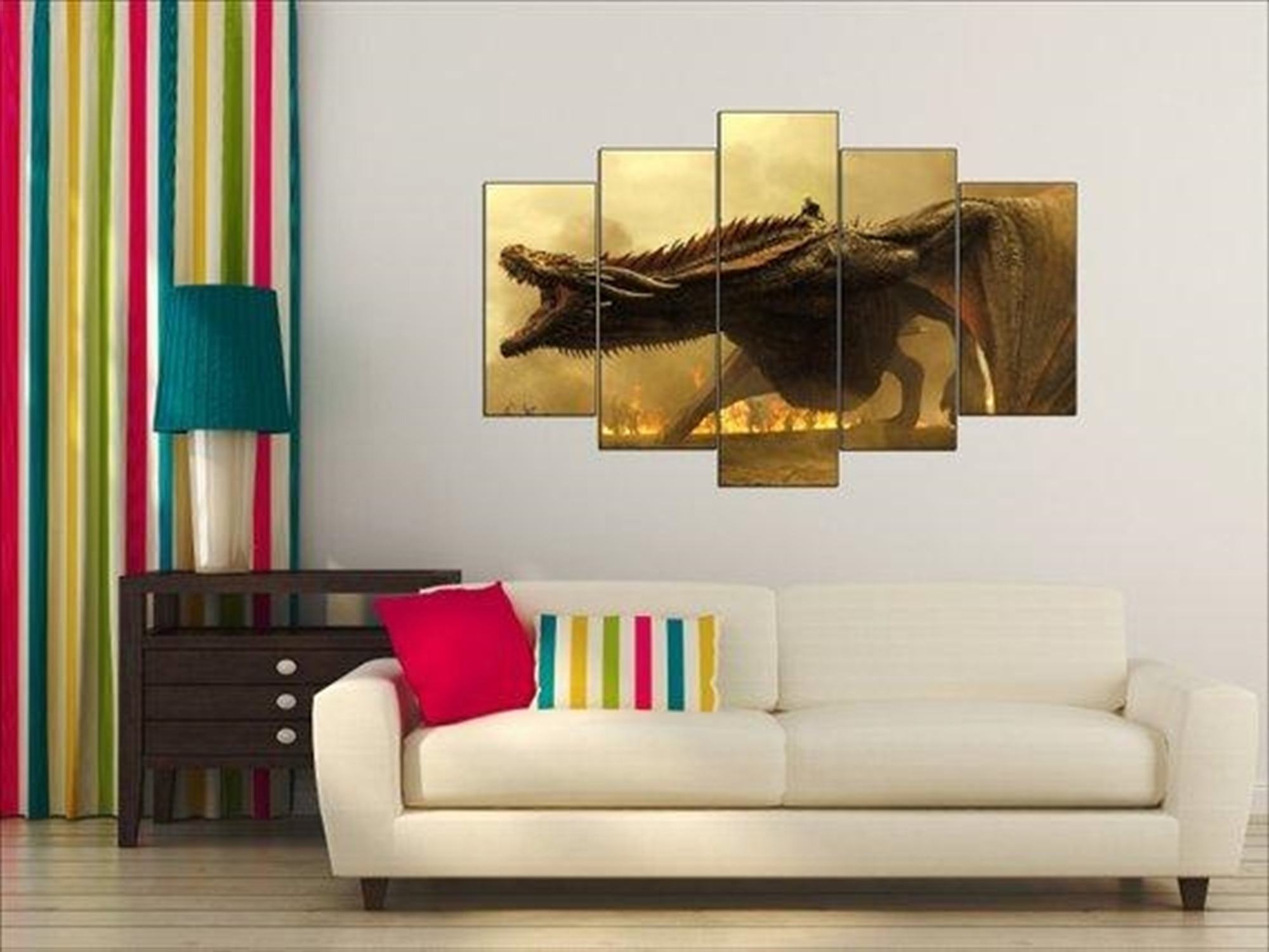 Dragon Dracarys Game Of Thrones Film Leinwandbilder Kunstdrucke Rahmen