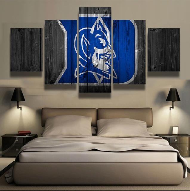 Duke Blue Devils Sports Team 1 Sport Leinwandbilder – Kunstdrucke Basketball