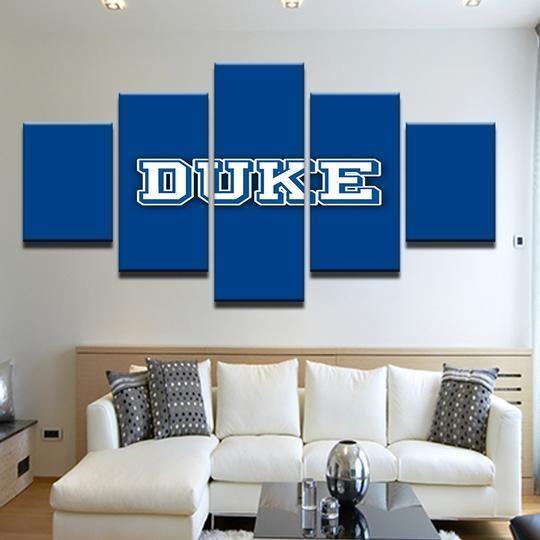 Duke University Blue Devils Sport Leinwandbilder – Kunstdrucke Basketball