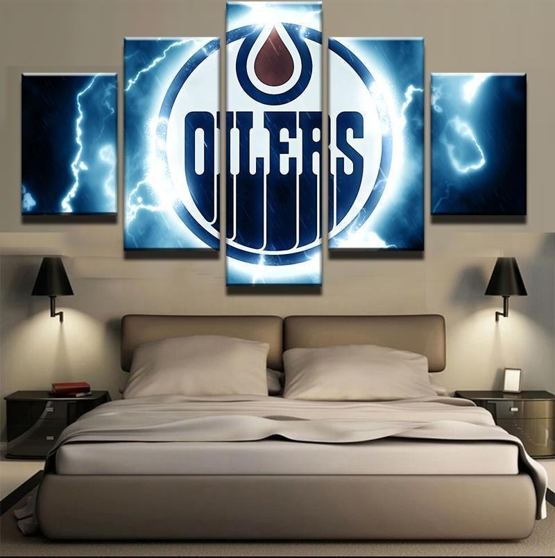 Edmonton Oilers 5 Sport Leinwandbilder Kunstdrucke Rahmen