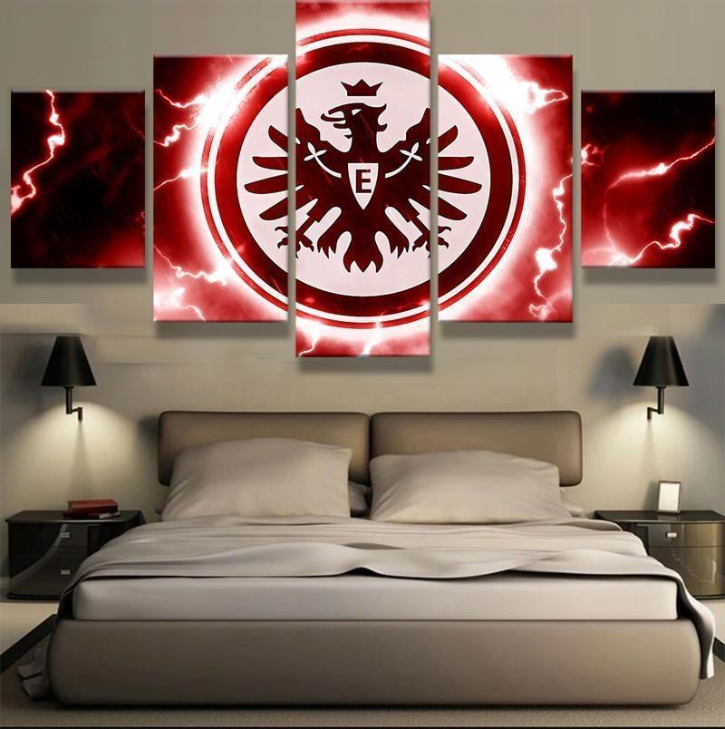 Eintracht Frankfurt Football AG Fans Sport Leinwandbilder – Kunstdrucke Football