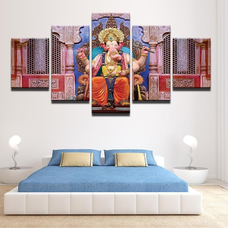 Elephant Head God Religion Leinwandbilder Kunstdrucke Rahmen