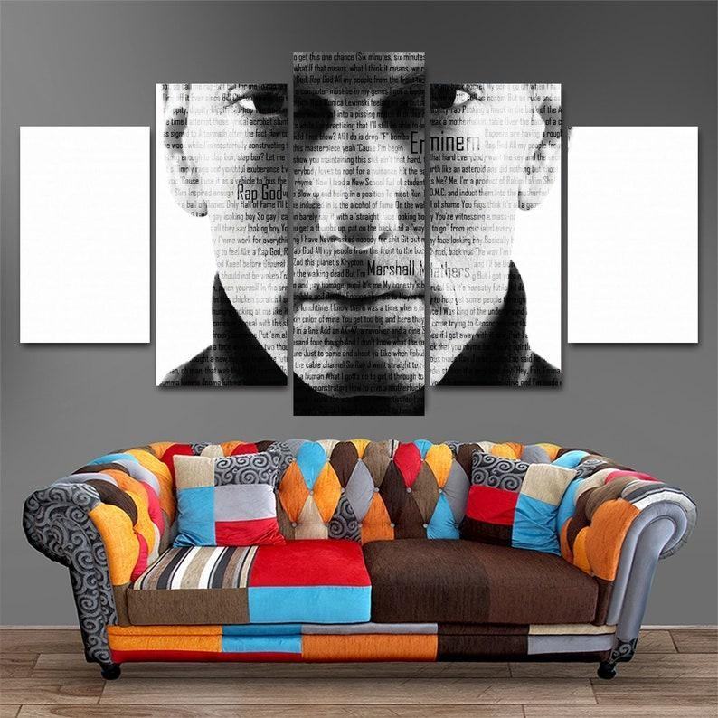 Eminem 2 Leinwandbilder Kunstdrucke Rahmen9ul3d