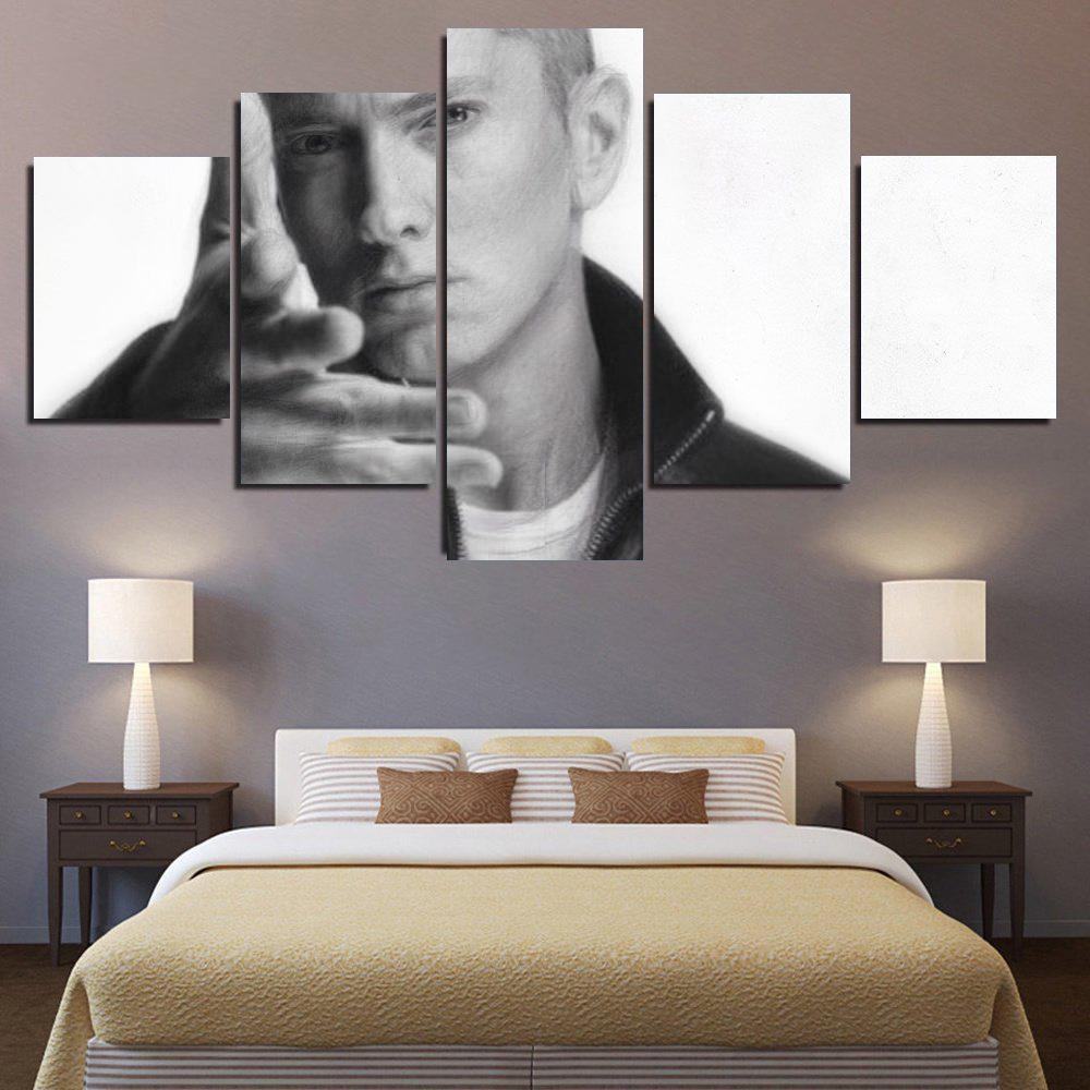 Eminem 2 Leinwandbilder Kunstdrucke Rahmen
